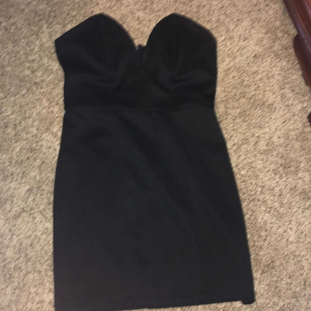 Black cocktail dress